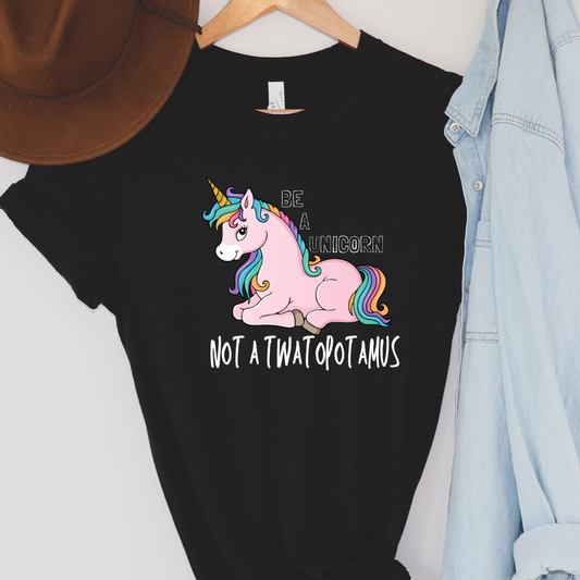Be A Unicorn Graphic Tee / Multiple Color Options