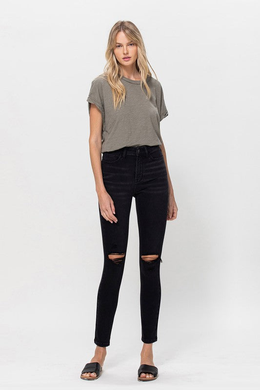 Super Soft High Rise Skinny Jeans - Vervet By Flying Monkey