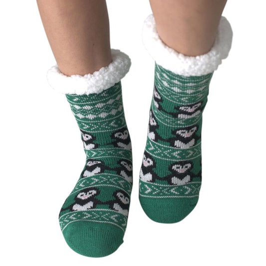 Penguin Dance - Women's slipper Socks
