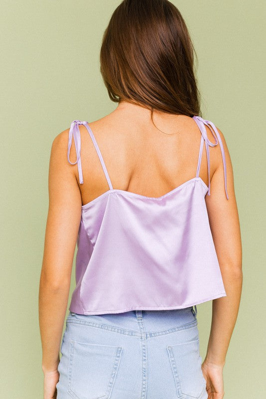 Shoulder Strap Cami Top - Le Lis