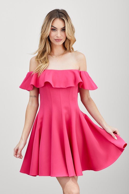 A Line Ruffle Dress - Do + Be Collection