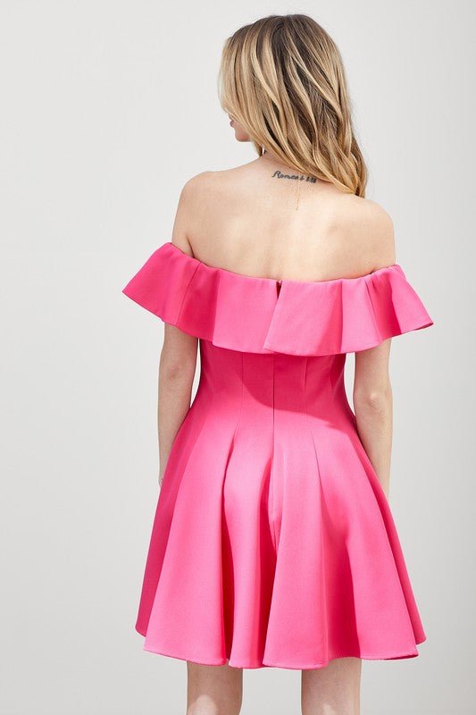 A Line Ruffle Dress - Do + Be Collection