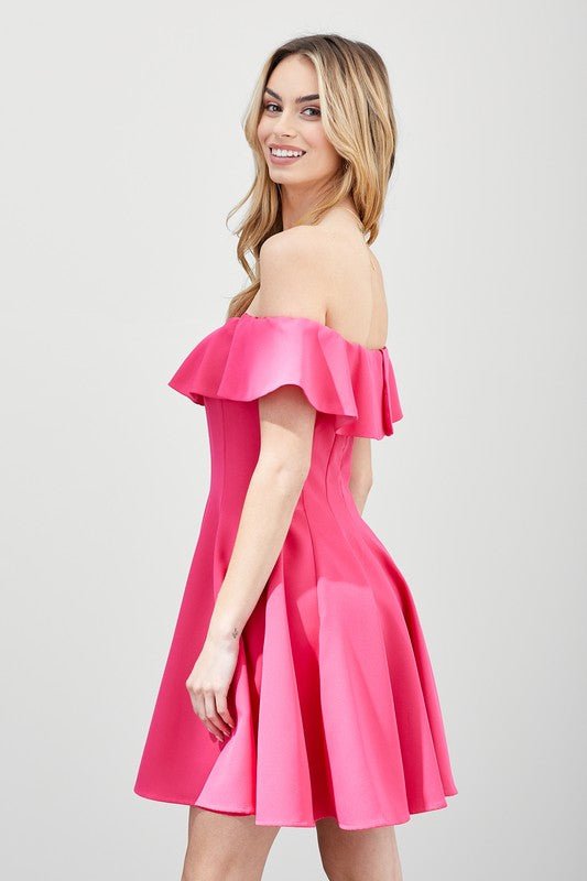 A Line Ruffle Dress - Do + Be Collection