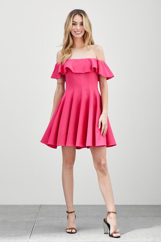 A Line Ruffle Dress - Do + Be Collection