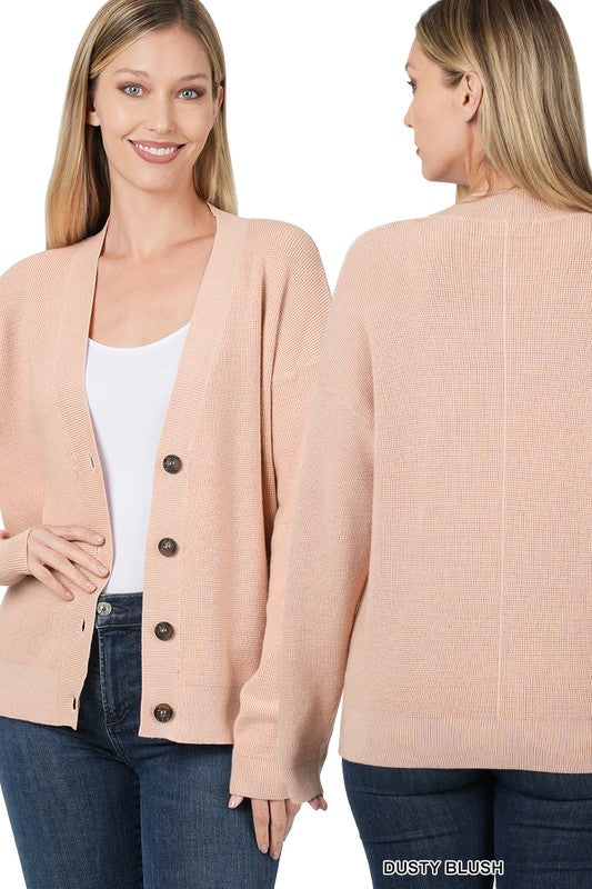 Viscose Sweater Cardigan - Zenana