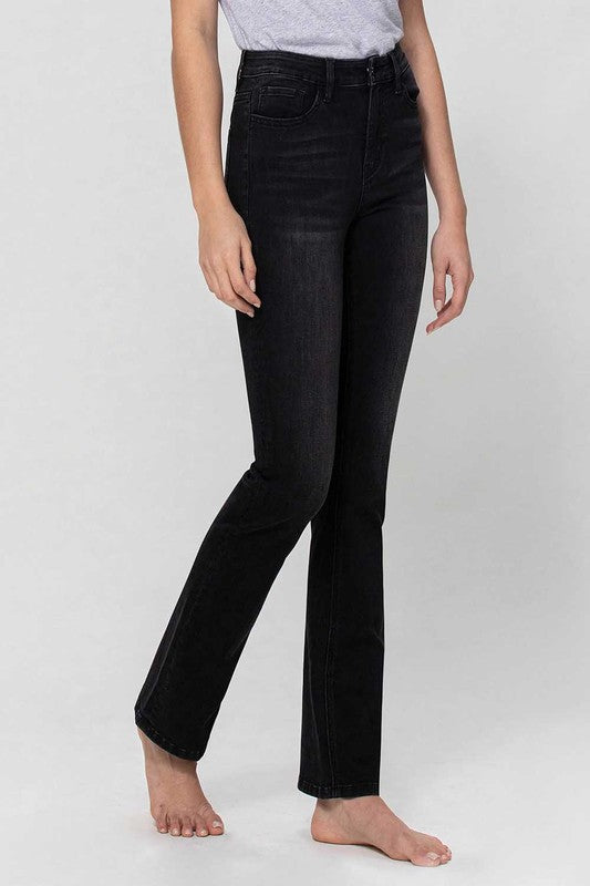 High Rise Slim Bootcut Jeans - Flying Monkey