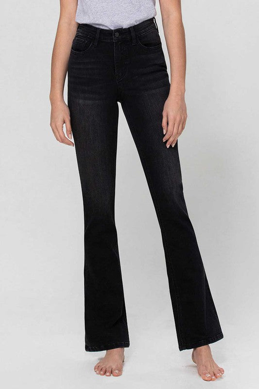 High Rise Slim Bootcut Jeans - Flying Monkey