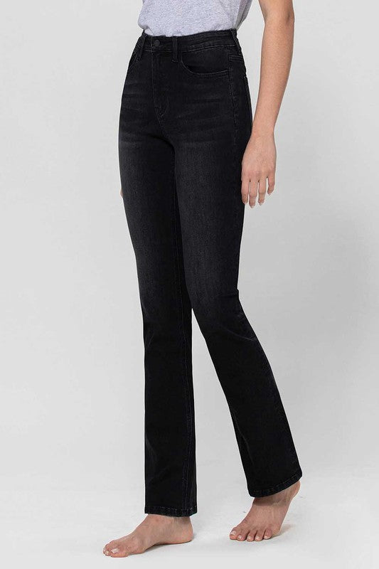 High Rise Slim Bootcut Jeans - Flying Monkey