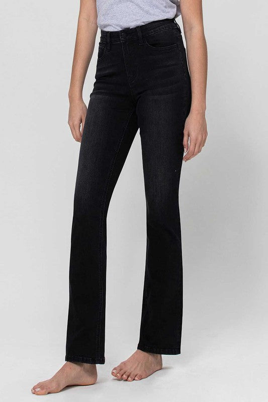 High Rise Slim Bootcut Jeans - Flying Monkey