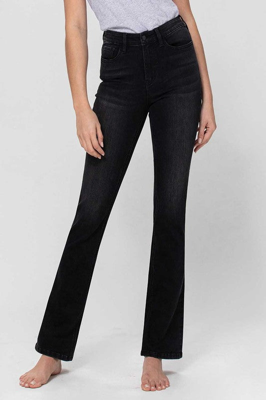 High Rise Slim Bootcut Jeans - Flying Monkey