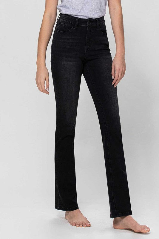 High Rise Slim Bootcut Jeans - Flying Monkey