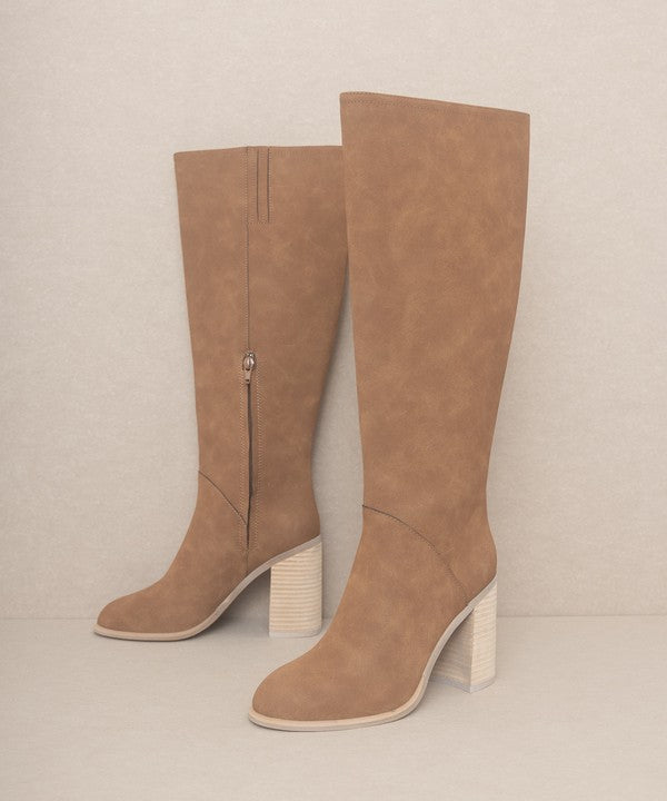 OASIS SOCIETY Shiloh - Knee High Block Heel Boots