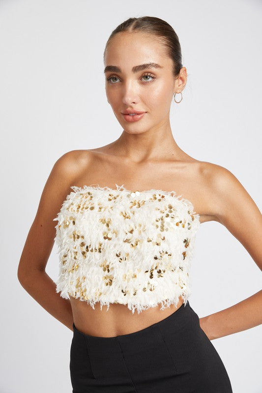 Feather Tube Top - Emory Park