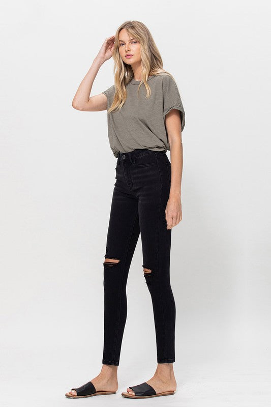 Super Soft High Rise Skinny Jeans - Vervet By Flying Monkey