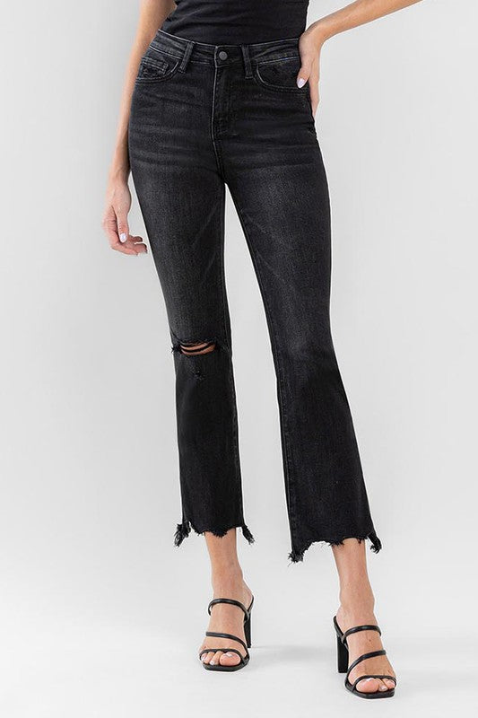 High Rise Ankle Bootcut Jeans - Flying Monkey