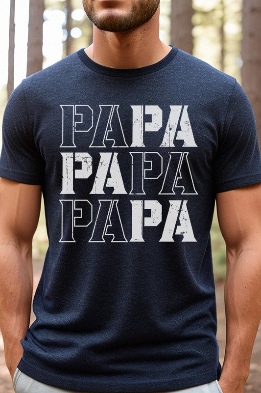 Papa Stack Graphic Tee