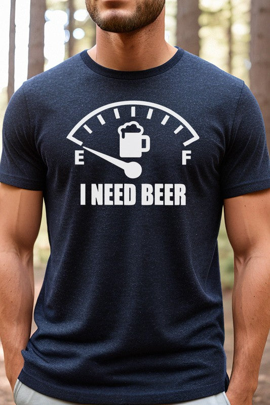 I Need Beer Graphic Tee