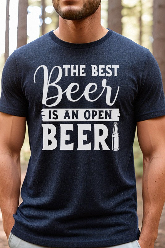 Best Beer is an Open Beer Graphic Tee