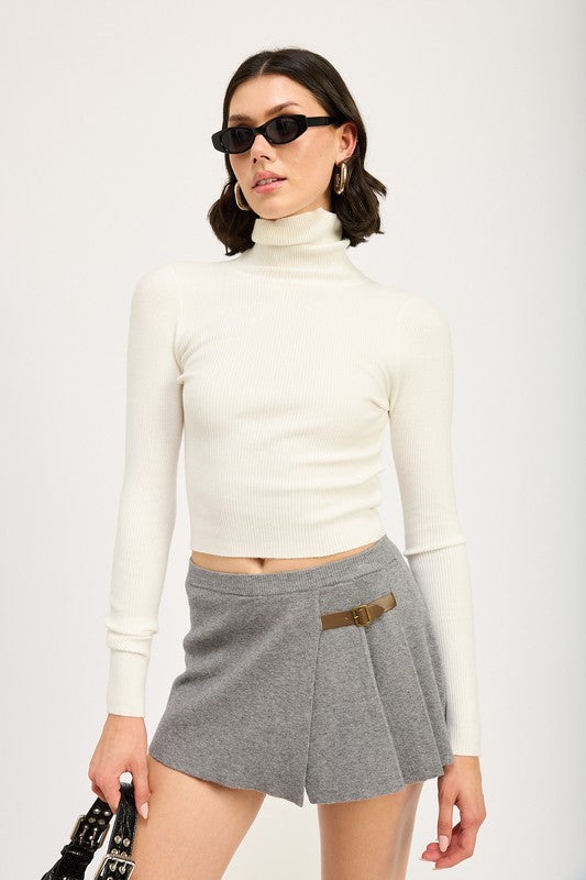 Pleated Mini Skort - Emory Park