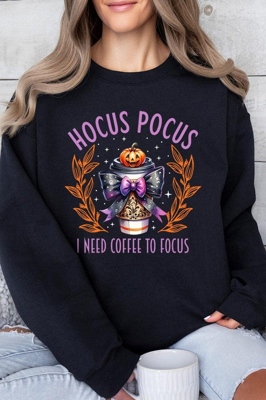 Hocus Pocus Graphic Fleece Sweatshirts