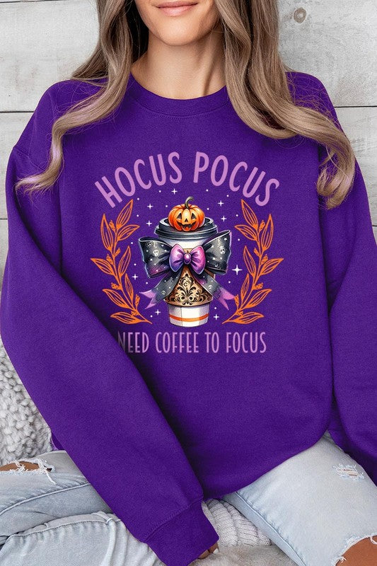 Hocus Pocus Graphic Fleece Sweatshirts