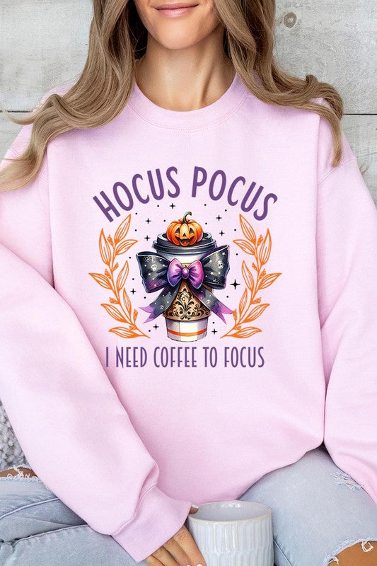 Hocus Pocus Graphic Fleece Sweatshirts