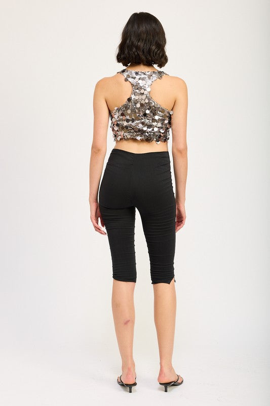 Sequin Racer Back Top - Emory Park