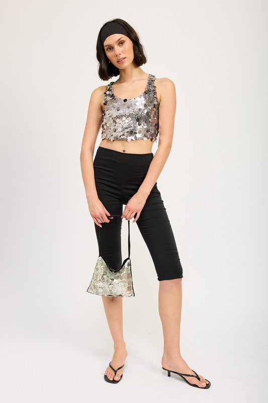 Sequin Racer Back Top - Emory Park