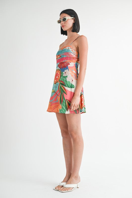 A-Line Sleeveless Mini Dress - Emory Park