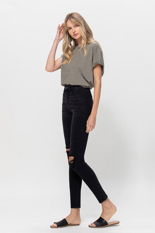 Super Soft High Rise Skinny Jeans - Vervet By Flying Monkey