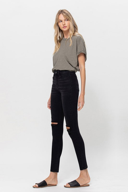 Super Soft High Rise Skinny Jeans - Vervet By Flying Monkey