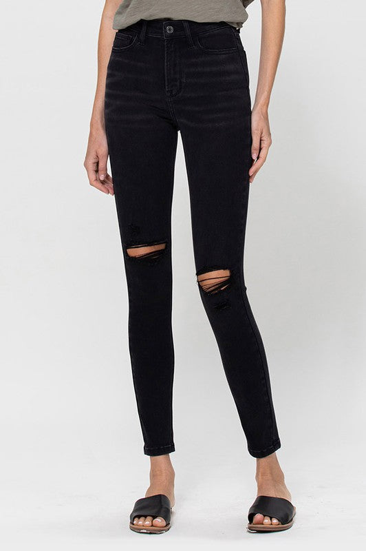 Super Soft High Rise Skinny Jeans - Vervet By Flying Monkey