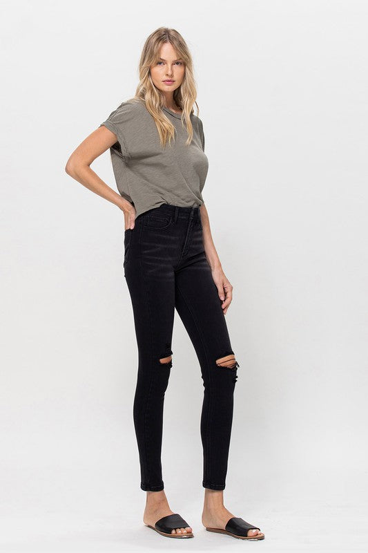 Super Soft High Rise Skinny Jeans - Vervet By Flying Monkey