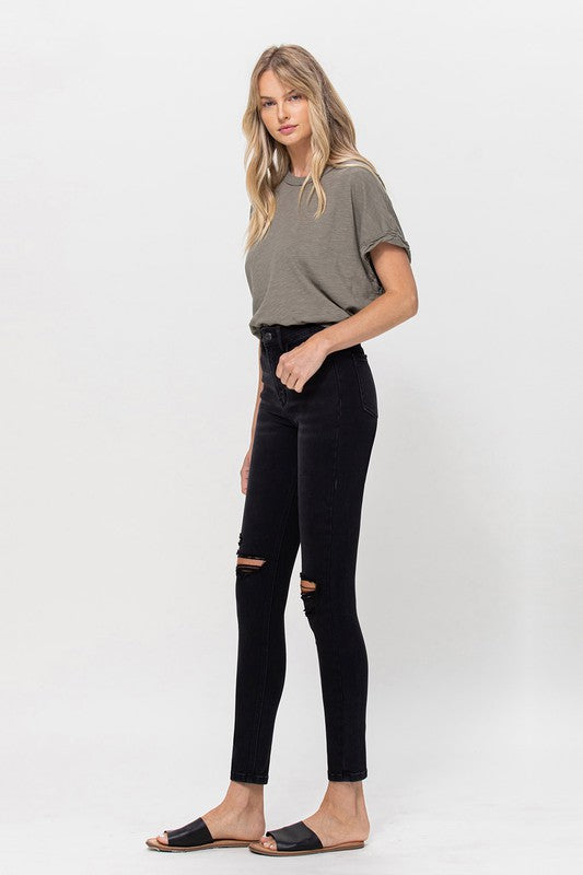 Super Soft High Rise Skinny Jeans - Vervet By Flying Monkey