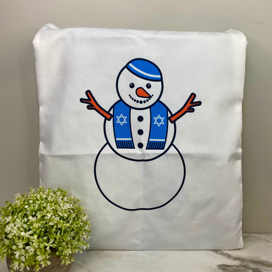 Tote Bag - Christmas/Hanukkah - Hanukkah Snowman