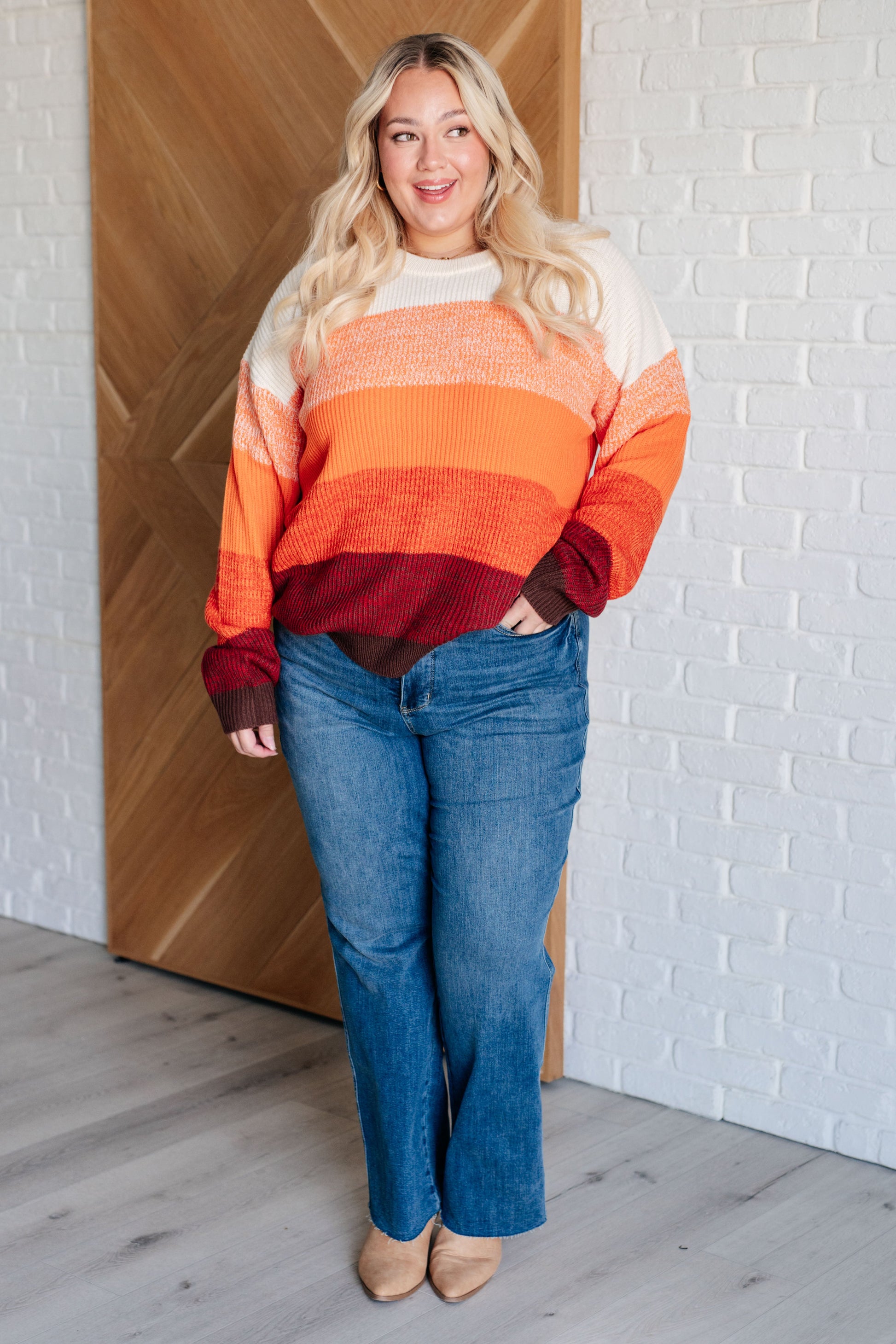 All Too Well Color Block Sweater - Andree By Unit