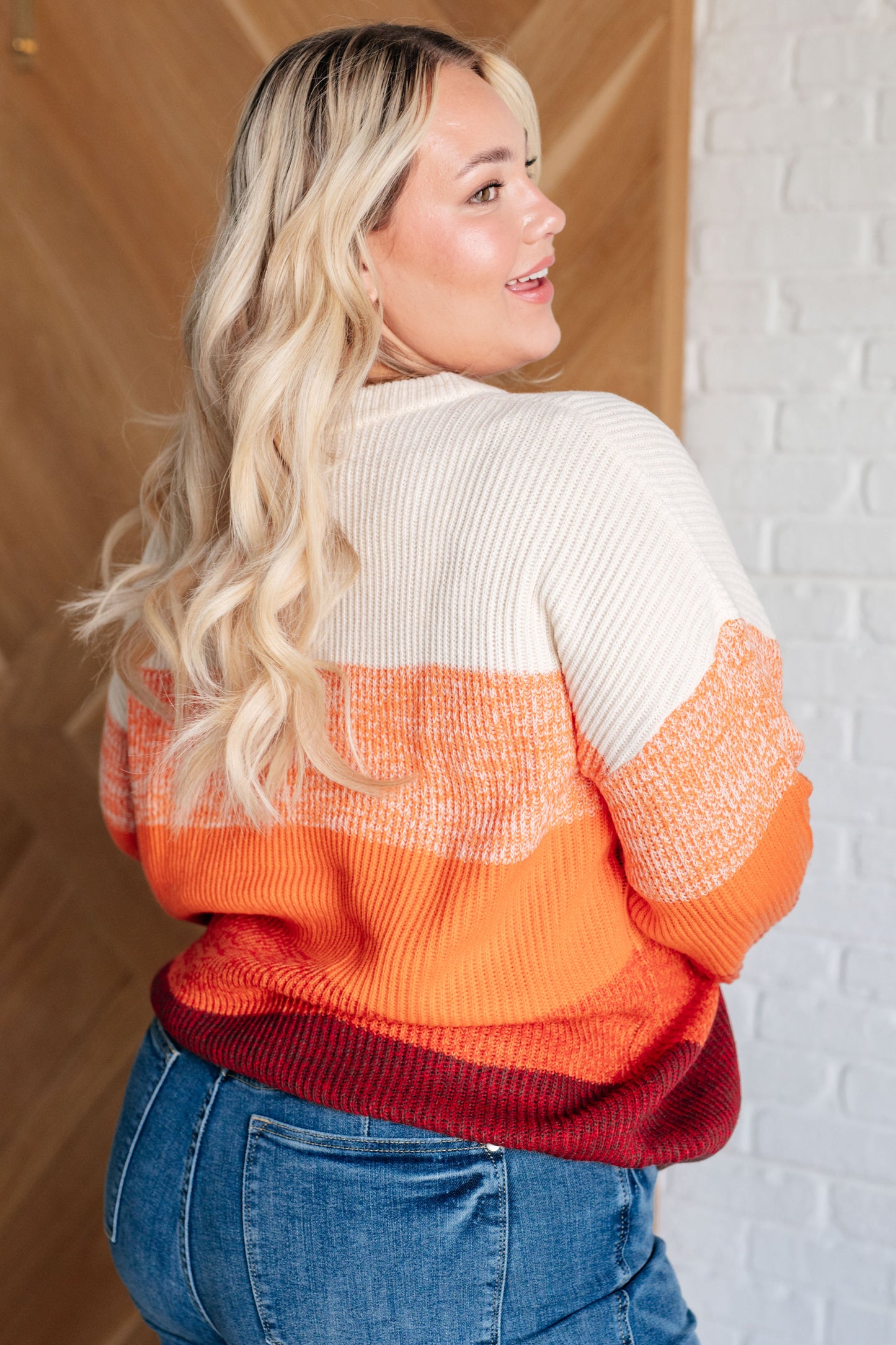 All Too Well Color Block Sweater - Andree By Unit