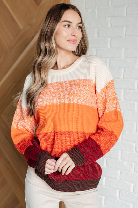 All Too Well Color Block Sweater - Andree By Unit