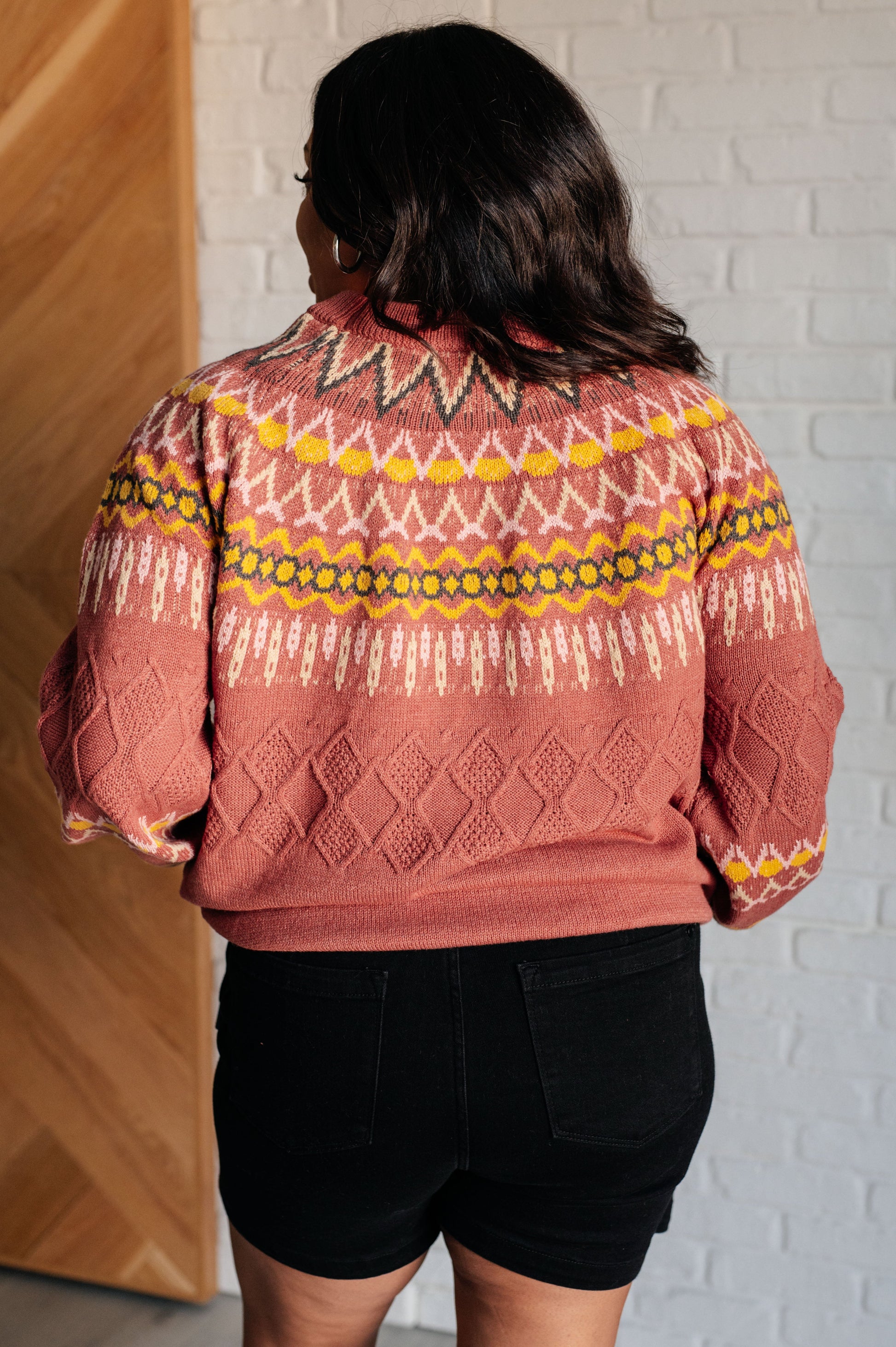 Cozy Chalet Fair Isle Sweater - Andree By Unit