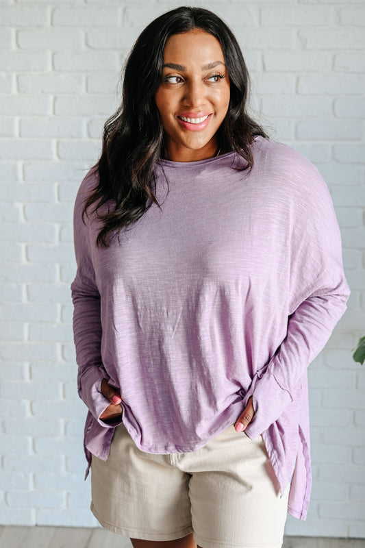 Face It Together Step Hem Pullover - Sew In Love