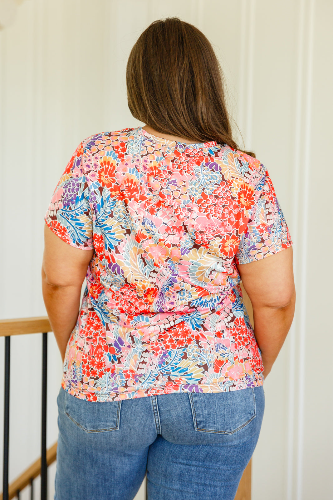 Flowers Everywhere Floral Top - One Eleven North