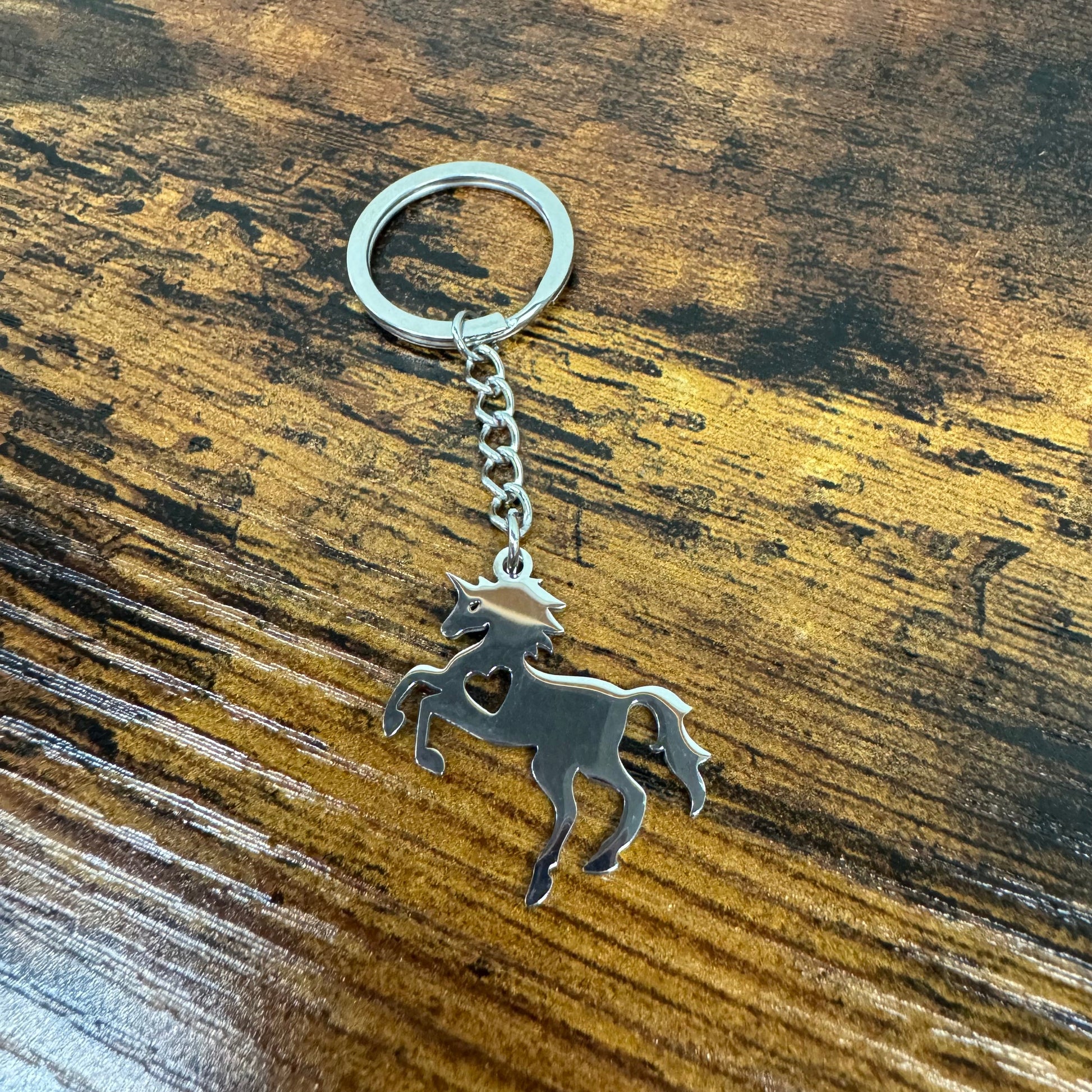 Keychain - Jumping Unicorn