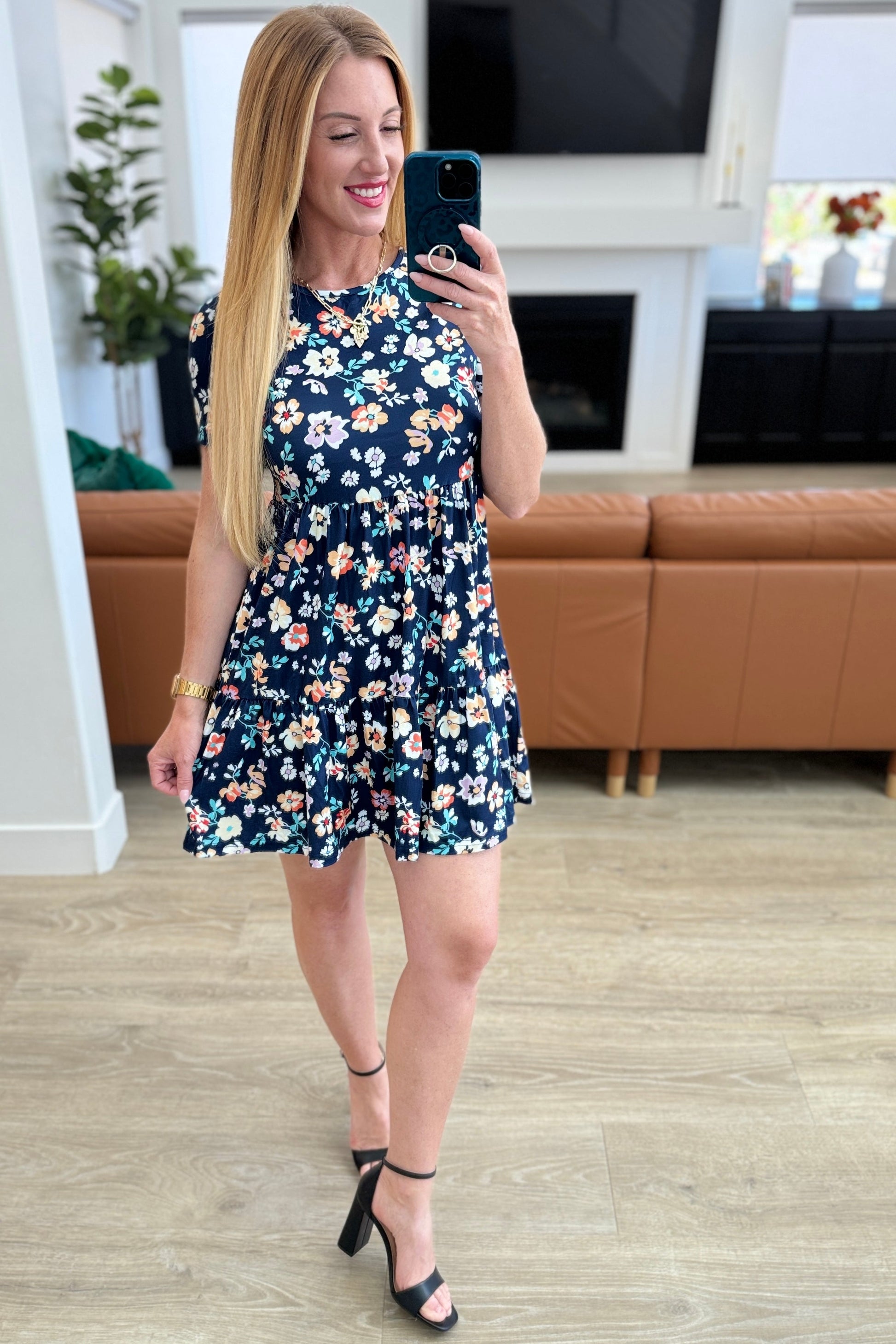 French Friday Floral Dress - One Eleven North