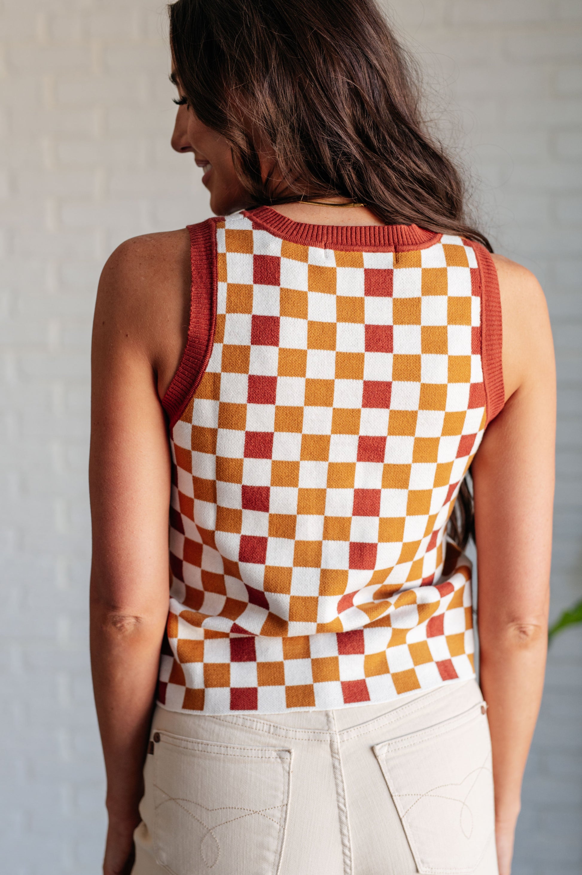 Keeping Score Checkered Tank - One Eleven North