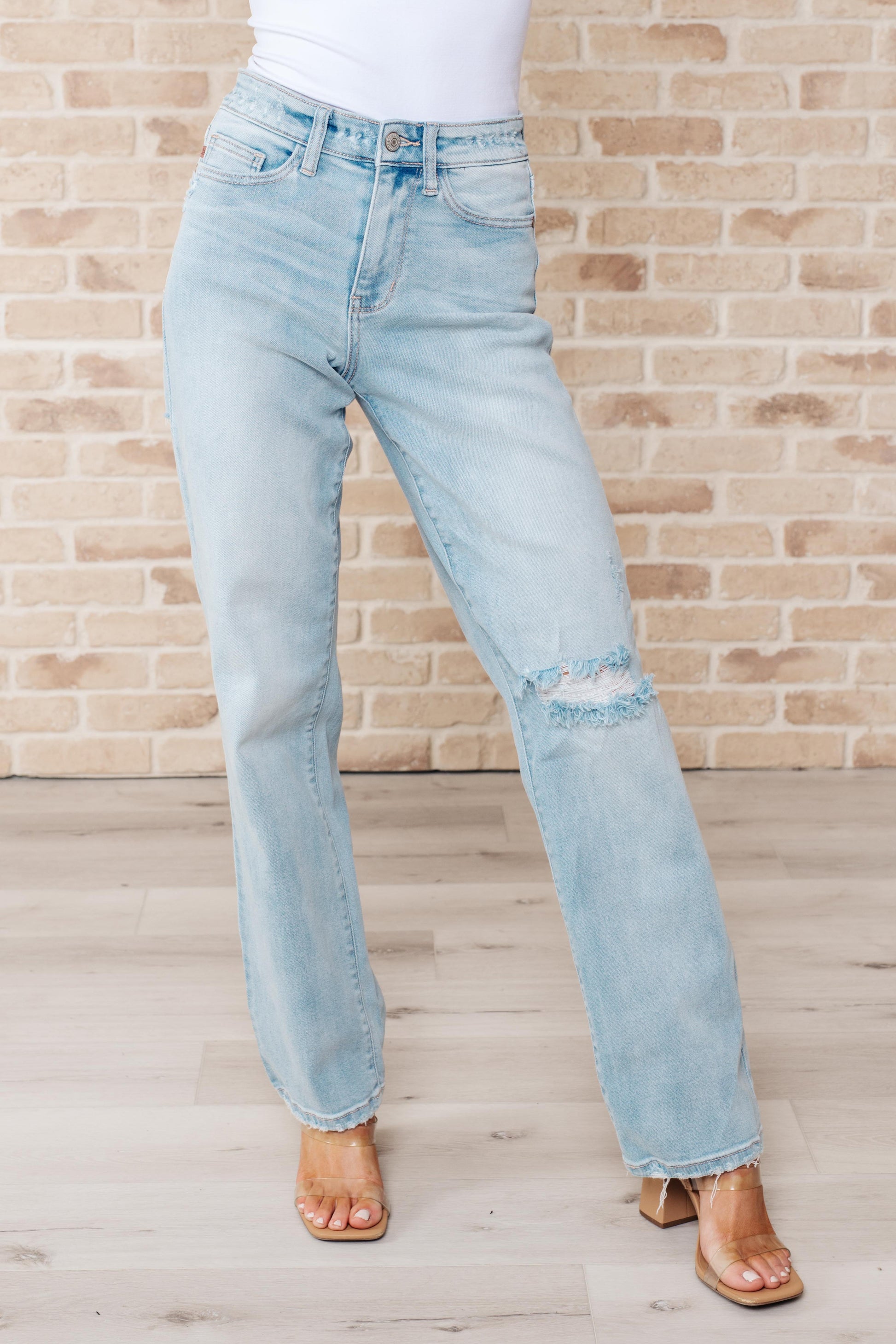 Parker High Rise 90's Straight Jeans - Judy Blue