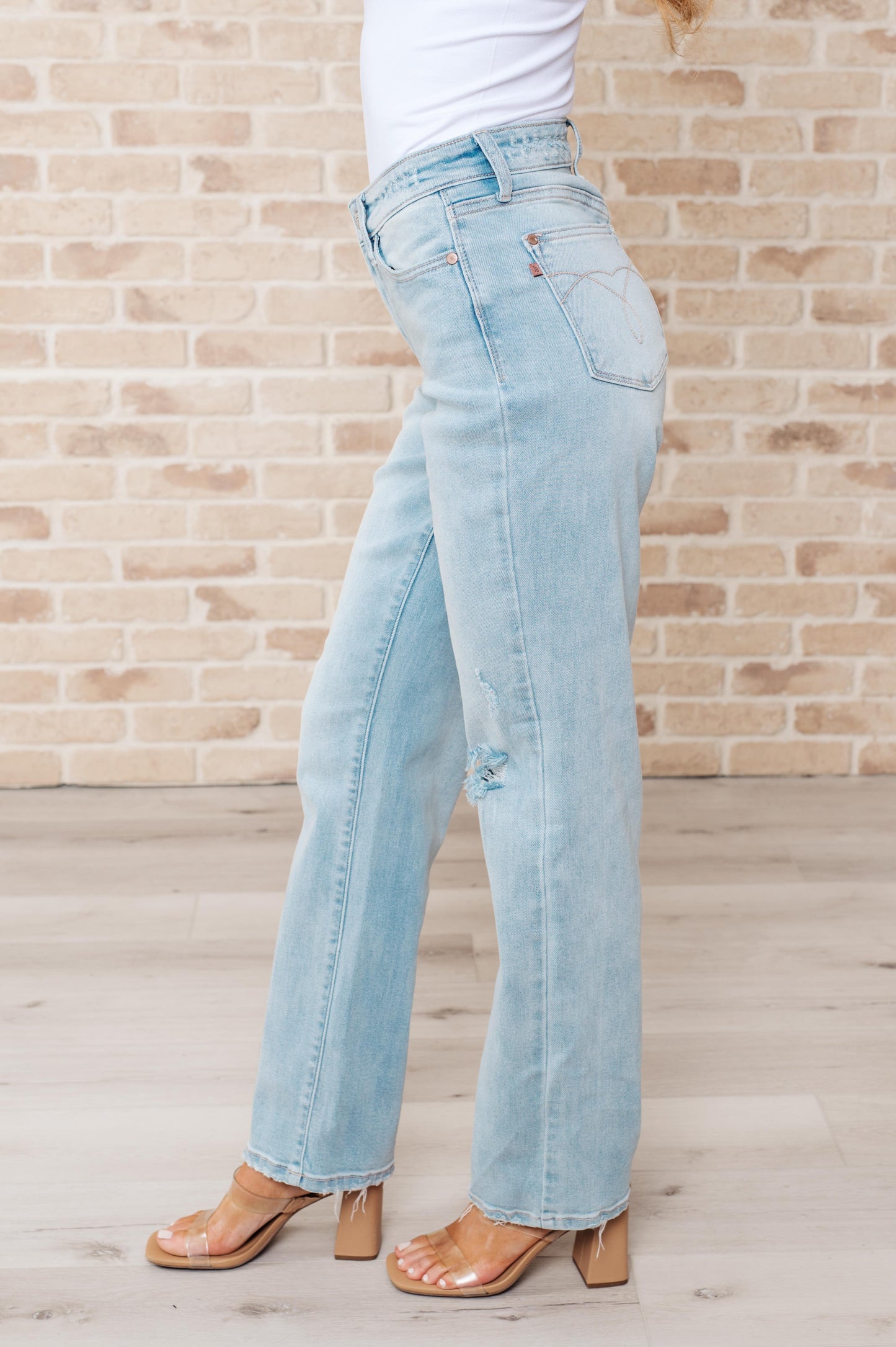 Parker High Rise 90's Straight Jeans - Judy Blue