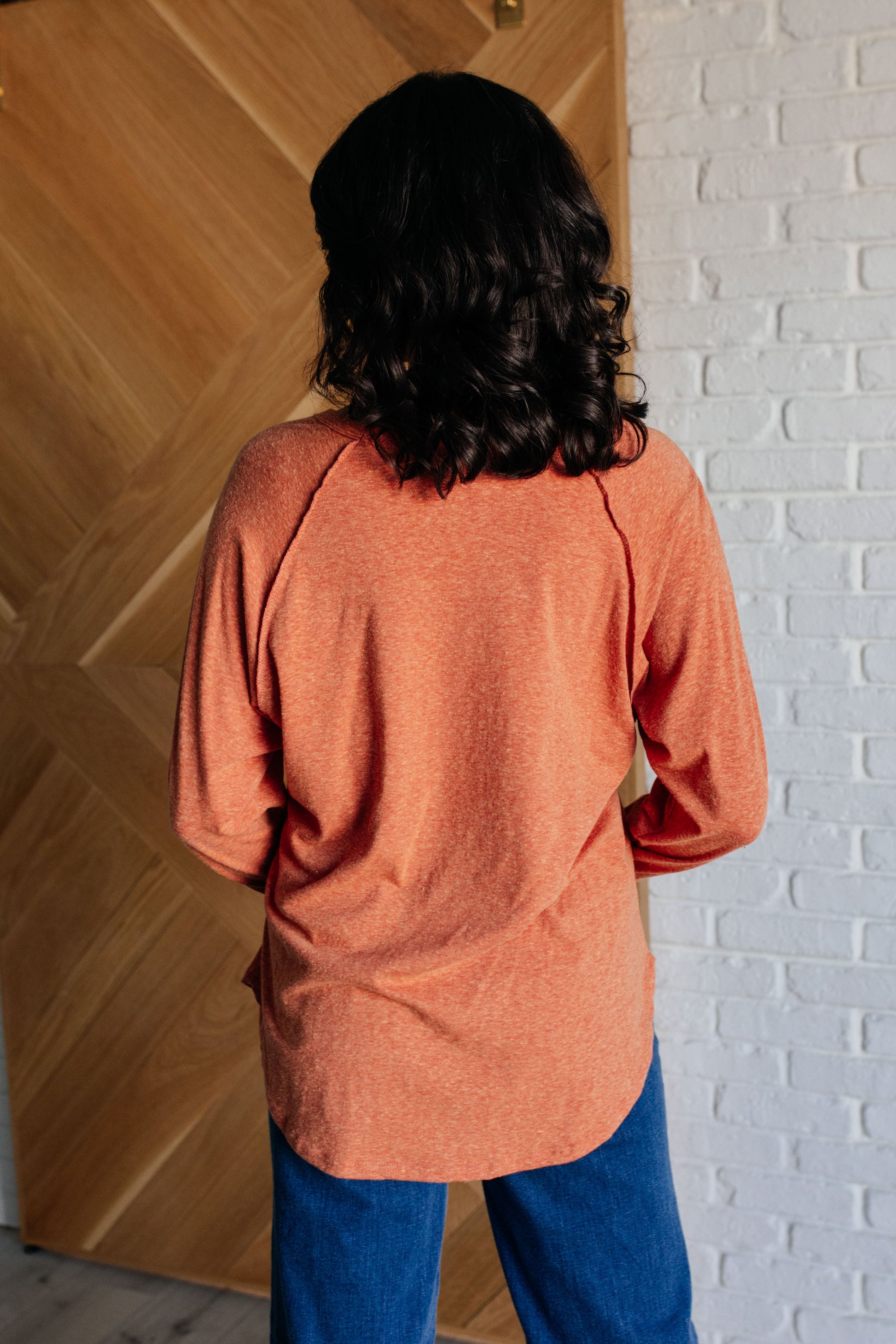 Rustic Charm Long Sleeve Top - Heimish