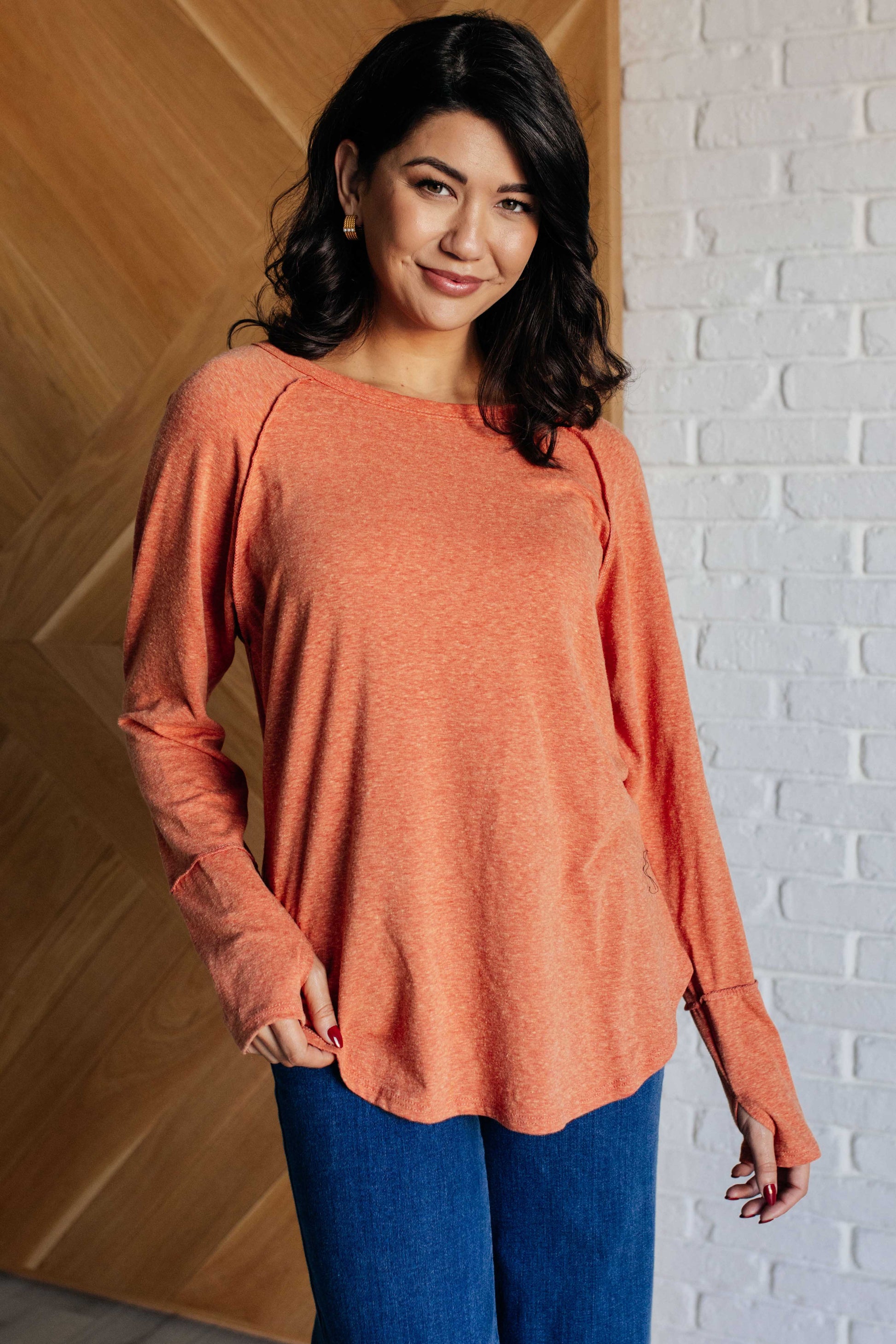 Rustic Charm Long Sleeve Top - Heimish