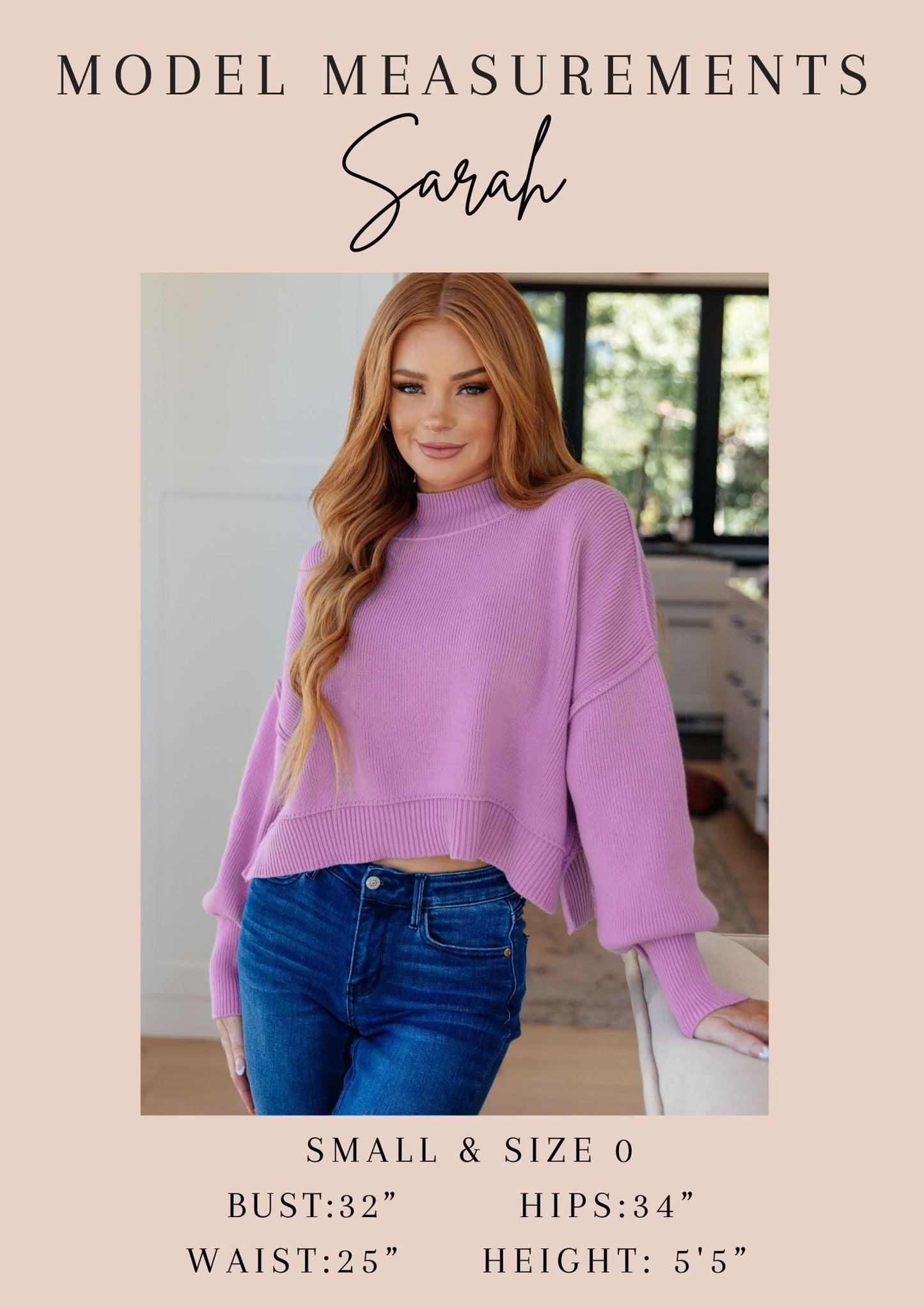 Under Her Spell Half Zip Pullover in Mauve - One Eleven North