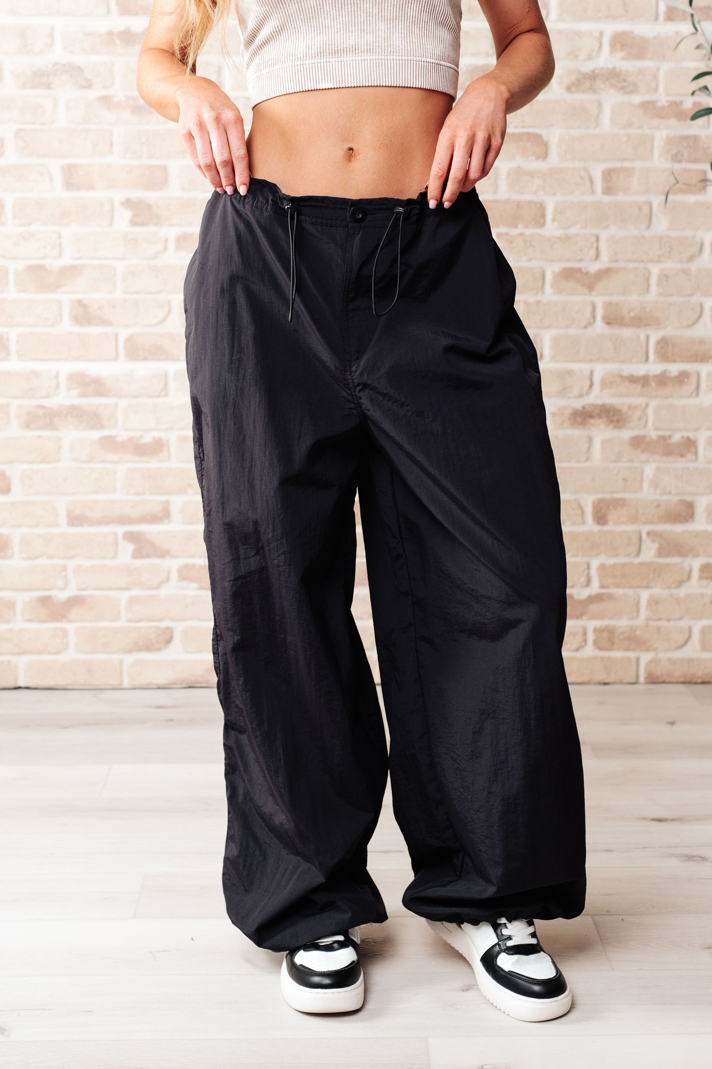 Step Up Joggers in Black - HYFVE